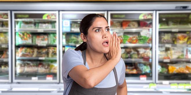 commercial refrigerator making noise