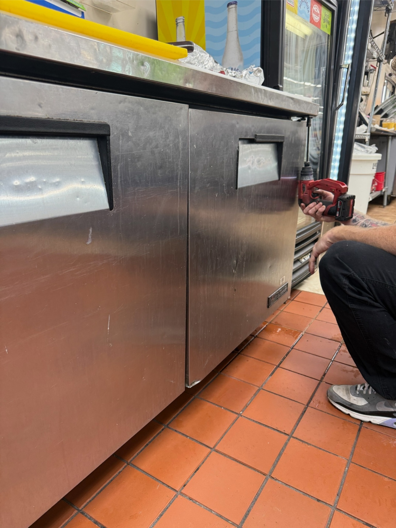 Under-counter commercial refrigerator — Rock Hard Refrigeration